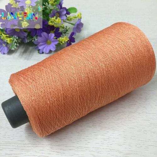 250g*1 piece Colorful Linen thread Shining silk color intrigue yarn for crochet Summer Hand knitting thin threads Knit shawl t64