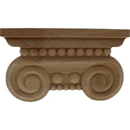 RUNBAZEF Solid Wood Applique Carved Decorative Accessories Creative Home Decorations Figurines Miniatures Resine Decor Maison