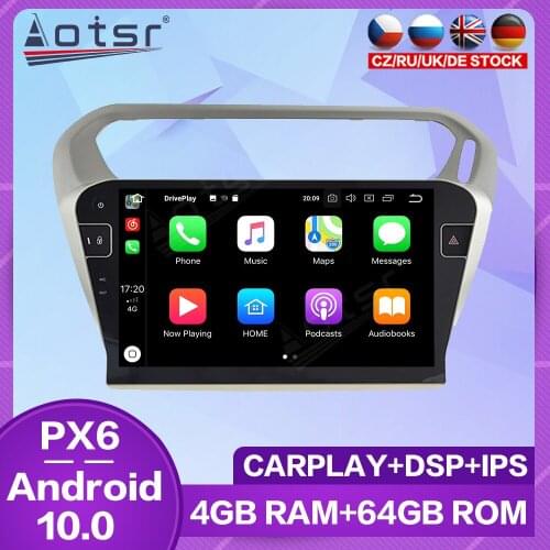 Car Radio Screen For Peugeot 301 2013 2014 2015 2016 Android Multimedia Player Auto Stereo Carplay GPS Navigation Head Unit HD