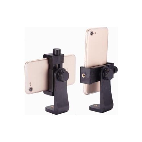 Smartphone Clip Holder Vertical Bracket 360 Adapter Tripod Mount Cell Phone Clipper for IPhone for Samsung Mobile Cell Phone