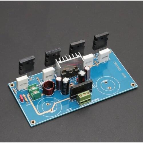 AC Double 18~36V A7 UPC1342V 220w*2 Dual Mono Split Amplifier Board 2 Pairs 2SC5200 2SA1943 Super LM3886 Amplifier Board