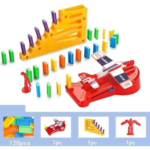 Domino Blocks Children Color Sort Kids Early Dominoes Puzzle Games Educational Toys For Children Gift Birthday Funny plastic toy