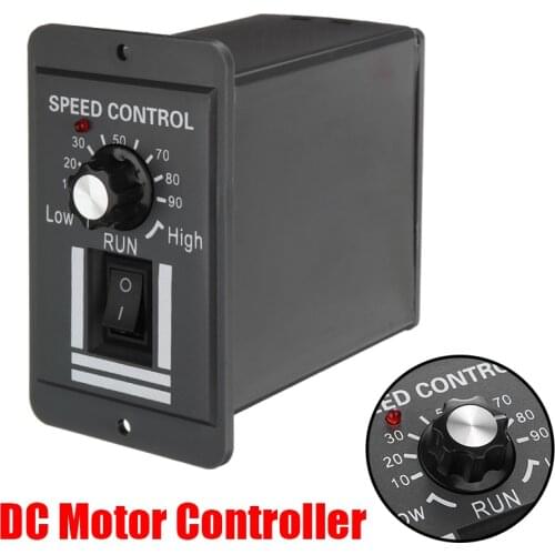 DC Motor Speed Controller 10A DC 12V 24V 36V 48V PWM Motor Speed Controller Reversible Switch Regulator Forward and Backward