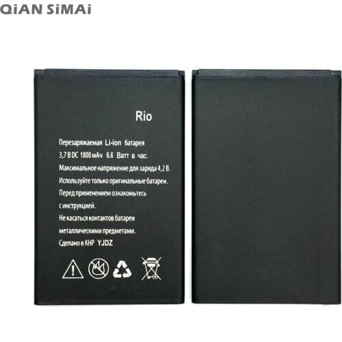 QiAN SiMAi 1800mAh Li-ion Rechargeable Phone Battery For Explay Rio Batterie Bateria Batterij + Tracking Code