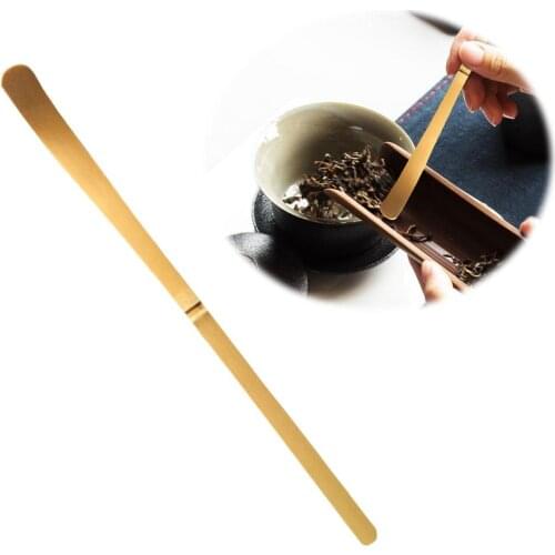 Pure Hand-Made White Bamboo Matcha Spoon Purple Bamboo Teaspoon Tea Green Tea Tool