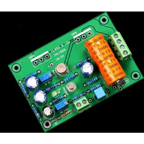 KYYSLB DC26V 10w Mono 2SC5200 Pure Class A Power Amplifier Board JHL1969 Big Tube 2N2907 2N1711 Power Amplifier Board