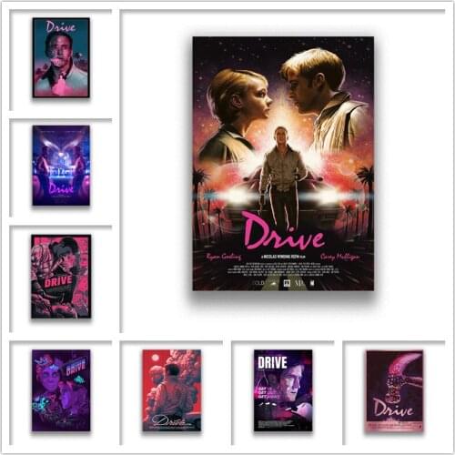 Drive White Coated Paper Prints painting Home Decoration Livingroom Bedroom Bar Home wall Art