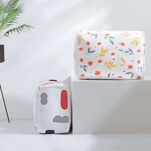 Foldable Storage Bag Clothes Blanket Quilt Closet Sweater Organizer Box Pouches gadget bag under bed storage stackable box