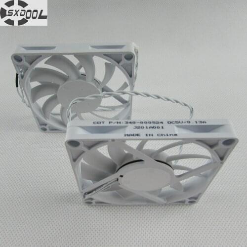 SXDOOL 80*80*10 mm 80mm 8cm DC 5V 0.13A silent quiet axial thickness thin cooling fan