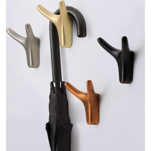 Vintage Horns Hangers Wardrobe Back Door Clothes Hat Bag Key Hanging Rack Nordic Wall Decoration Hangers