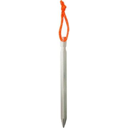 WolFAce Tent Pegs Outdoor Ultra-light Three-sided Nail 23cm Aluminum Stake With Rope V Shaped Ground Tent Accessories Equipment