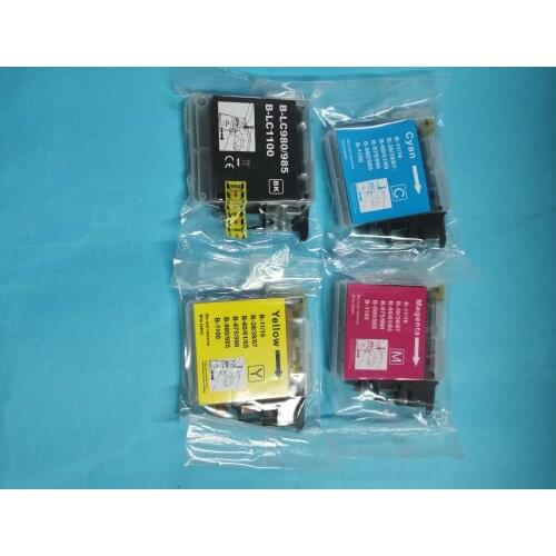 YOTAT 1set Compatible ink cartridge LC11 LC16 LC38 LC39 LC60 LC61 LC65 LC975 LC990 LC985 LC1100 for Brother MFC-J220 MFC-J265W