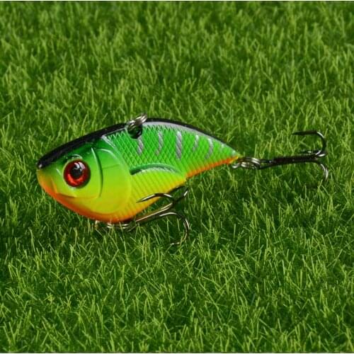 1Pcs Winter Ice Fishing Lures 5cm 13.5g Sinking VIB Vibration Hard Bait Jig wing With Lead Wobbler Lure Pike Carp Bass Baits