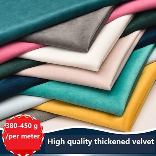 146cmx50cm Thicken Wear-resistant Velvet Dutch Velvet Sofa Cushions Pillows Counter Cloths Curtains DIY Apparel Sewing Fabric