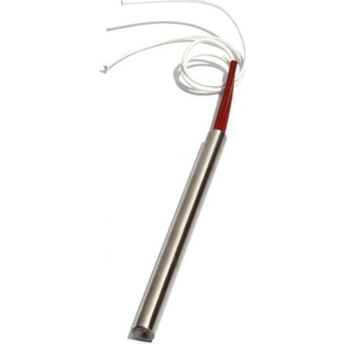 2PCS 22mm Diameter 165~185mm Length 304SUS High Density 110V/220V/380V Single-End Cartridge Heater 1100W/1150W/1200W/1250W