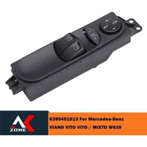 6395451013 For Mercedes-Benz VIANO VITO VITO / MIXTO W639 Car Accessories Electric Master Power Window Switch Button