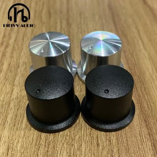 Aluminum Volume knob 1pcs Diameter 25mm Height 20mm amplifier Potentiometer knob