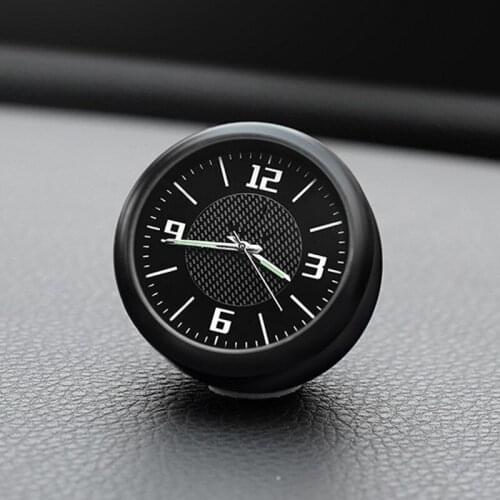 Car Clock Logo Accessories Dashboard interior Decoration For Jeep Cherokee XJ KJ KK Compass Wrangler JK MK Grand Cherokee WJ WK