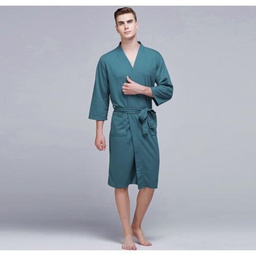 Eillysevens Men's Waffle Robes