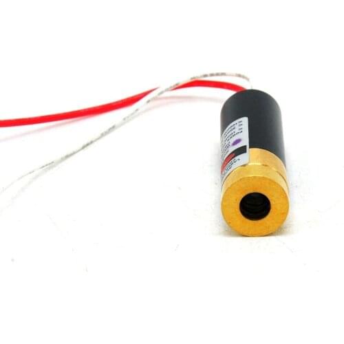 13mm Dia Focusable 10mW 650nm Red Laser Module Dot Lens 3V-6V