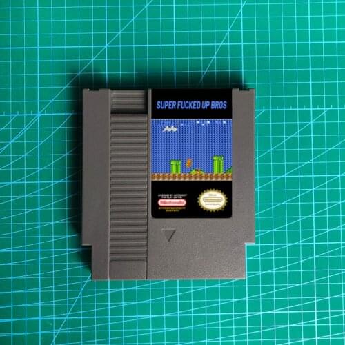 Super Fucked Up Bros - 72 pins 8bit game cartridge