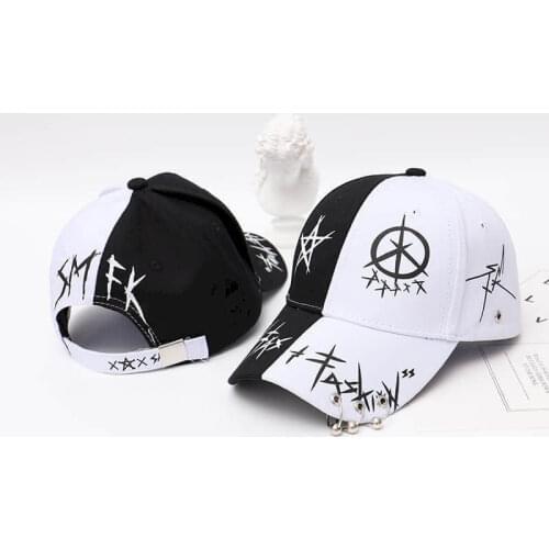 NiceMix Unisex hats couple Cotton Dad hat Baseball Cap Custom Graffiti Snapback Fashion Sports Hats For Men Women hip hop Cap