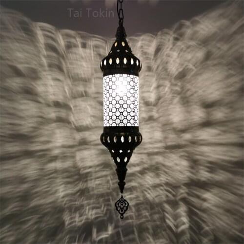 Coffee chandelier Southeast Asia retro romantic Cafe specialty restaurant bar hotel decoration Turkish Chandelier