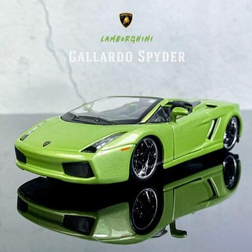 Bburago 1:32 LamborghiniGallardo Spyder Alloy Car collection WRC rally Car model gifts Toy Special carton pack boy toys