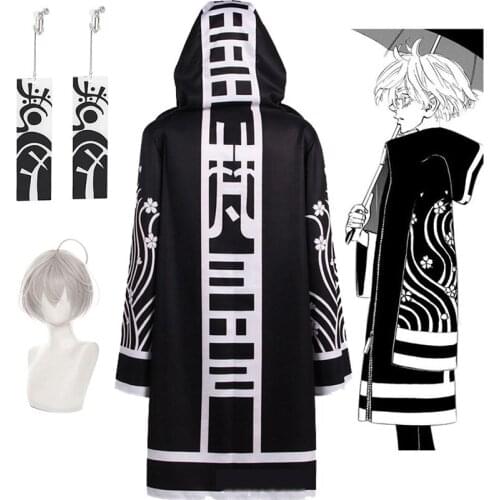 Senju Kawaragi Anime Tokyo Revengers Robe Costumes Brahman Rindou Haitani Cosplay Cloak Kimono Jackets Men Women Uniform Coat