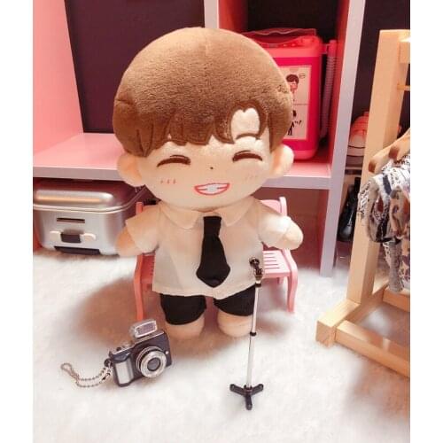 [MYKPOP]KPOP Dolls & Accessories: Floor Microphone for 5cm 20cm Dolls Fashion Accessories KPOP Fans Collection SC20080815
