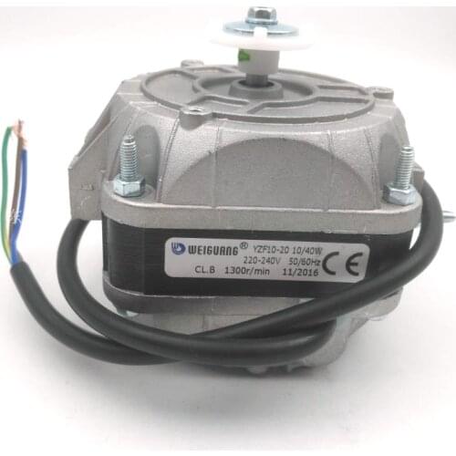 Micro-shaded pole motor WEIGUANGYZF 10-20/40W Coke refrigerator cooling motor substitute YZF7-20