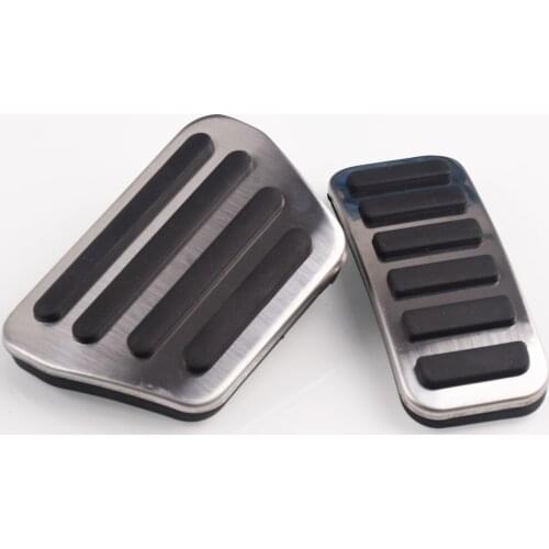 AT Brake Fuel Gas Accelerator Foot Pedal Cover For Land Rover Range Rover 2014 2015 2016 2017 2018 Car Stying