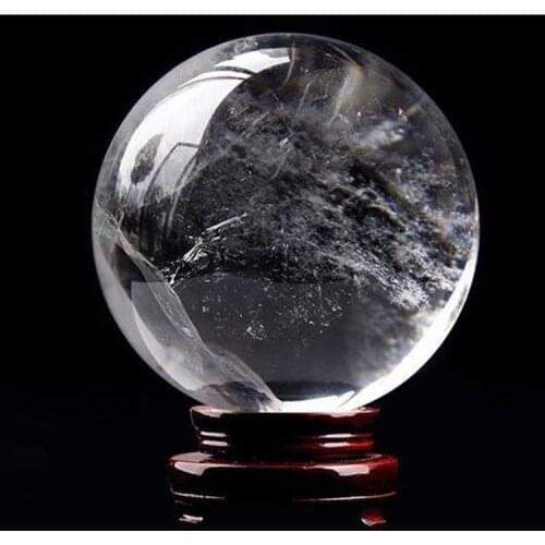 Natural Crystal Sphere Great For Meditation Home Decoration Chakra Reiki Stone