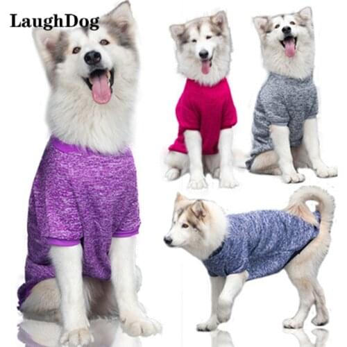 Large Dog Clothes Winter Warm Cotton Big Dog Clothing Golden Retriever Dog Coat Jackets For Dogs Clothes Solid Pet Clothing 9XL