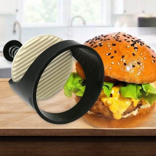 Round Shape Meat Tools Hamburger Press Plastic amburger Meat Beef Grill Burger Press Patty Maker Mold Kitchen supplies