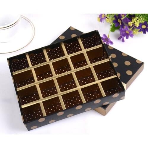 Fancy Wedding Custom Paper Luxury Chocolate Bar Packaging Box Shiny Gold Foil Stamping With Ribbon ---PX2050