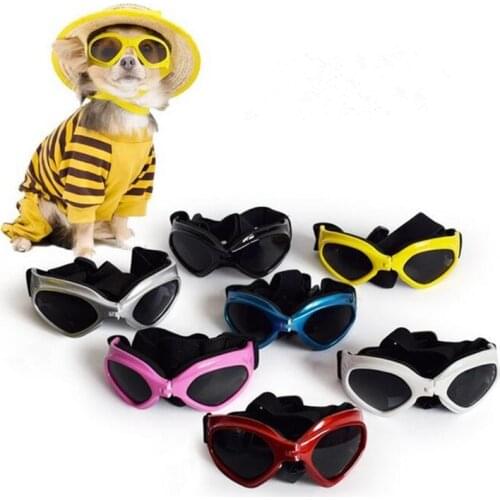 Folded Dog Sunglasses UV 400 Protection Pet Cat Goggles POLYCARBONATE High Quality Eyewear For Small Dogs(5-15KG)+Fast Delivery