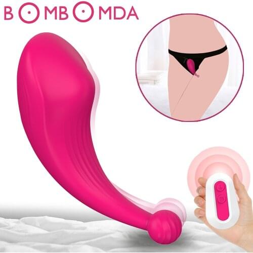 Clitoral Stimulator Portable Panty Vibrator Wireless Remote Control Invisible Vibrating Egg Toys for Woman Invisible Vibrators