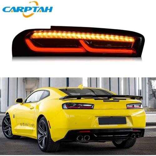 LED Car Taillight Tail Lights For Chevrolet Camaro 2016 2017 2018 Rear Fog Lamp Dynamic Turn Signal Reverse Brake Light