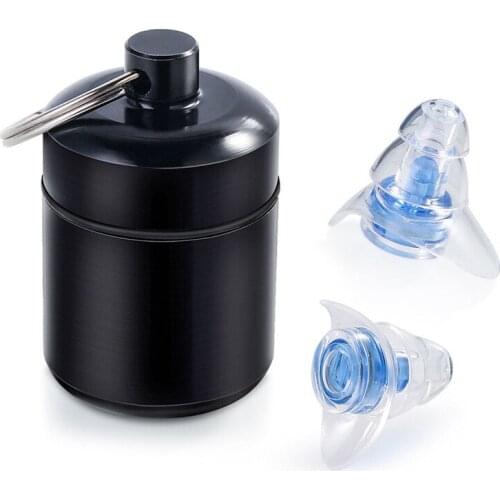 2Pairs Noise Cancelling Earplugs For Sleeping Study Concert Hear Safe Noise Reduction Earplug Hear Protection Silicone Ear Plugs