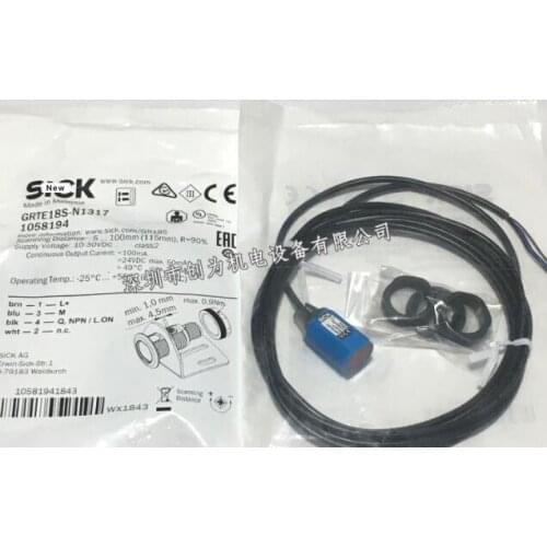 Free shipping Brand new original German photoelectric switch GRTE18S-N1317 Item No. 1058194 Photoelectric sensor