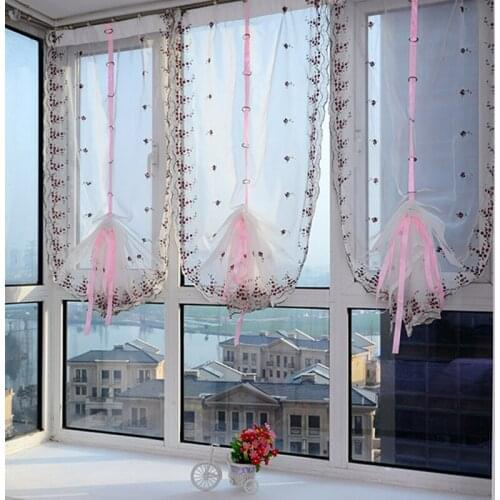 CHANXIU Roman Blinds On The Windows