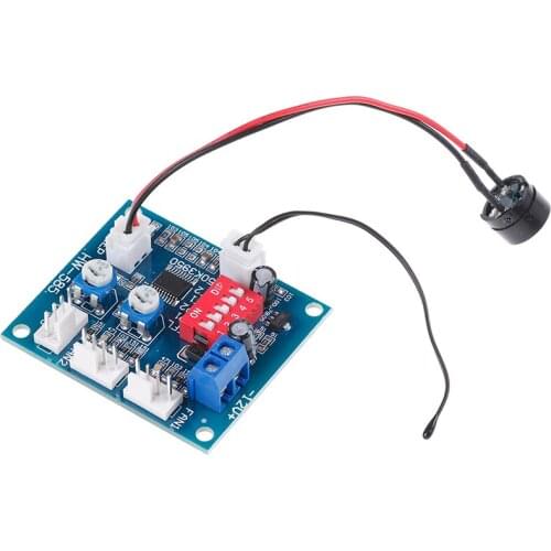 DC 12V Pwm PC CPU Fan Temperature Control Speed Controller Module