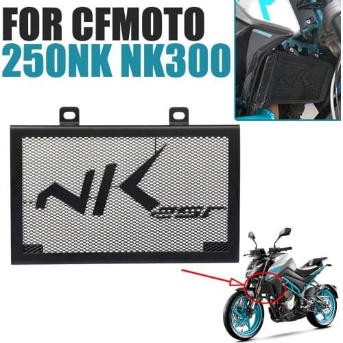 For CFMOTO 250NK NK CF250 CF 250 Radiator Grille Guard Stainless Steel Motorcycle Protector Cover Motor bike