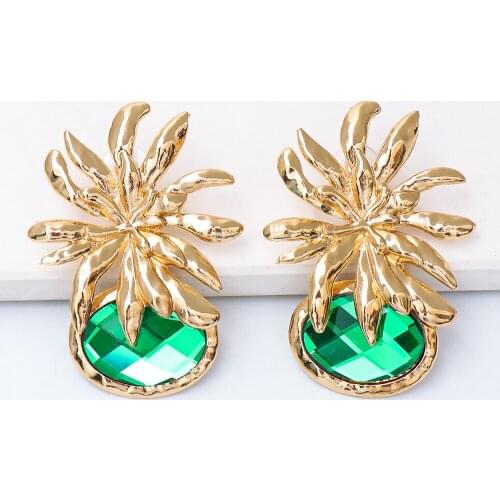 Classical Drop Earring Women Rainbow Rhinestone Punk Earrings For Woman 2021 New Colorful Statement Wedding Hanging Ear Ring Za