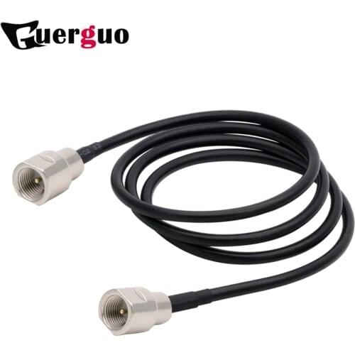 FME Male Plug to FME Female Jack RG58 Pigtail RF Adapter Cable RG-58 50 Ohm RF Coaxial Extension Cord RF Coax Jumper