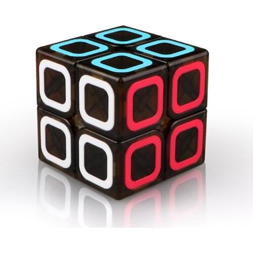 ZY-Wisdom Puzzle Magic Cube QiYi Dimension Cube 2x2x2 Entry Cube Easy Learning Educational Logic Toy Game
