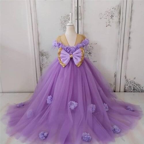 Liac Flower Girl Dress for Wedding Girls Dresses for Birthday Kids Party Gown Custom Made Size 2 16Y