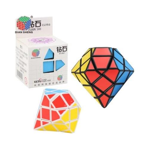 New Arrival Diansheng Diamond Magic Cubes Puzzle Professional Triangle Shape Twist Educational Kid Toys