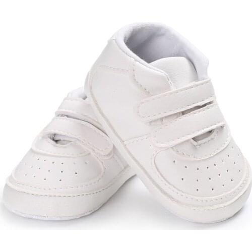 Baby Boys Leisure PU Soft Bottom Spring Autumn Shoes First Walkers Anti-Skid Newborn Baby Toddler Shoes New Arrival